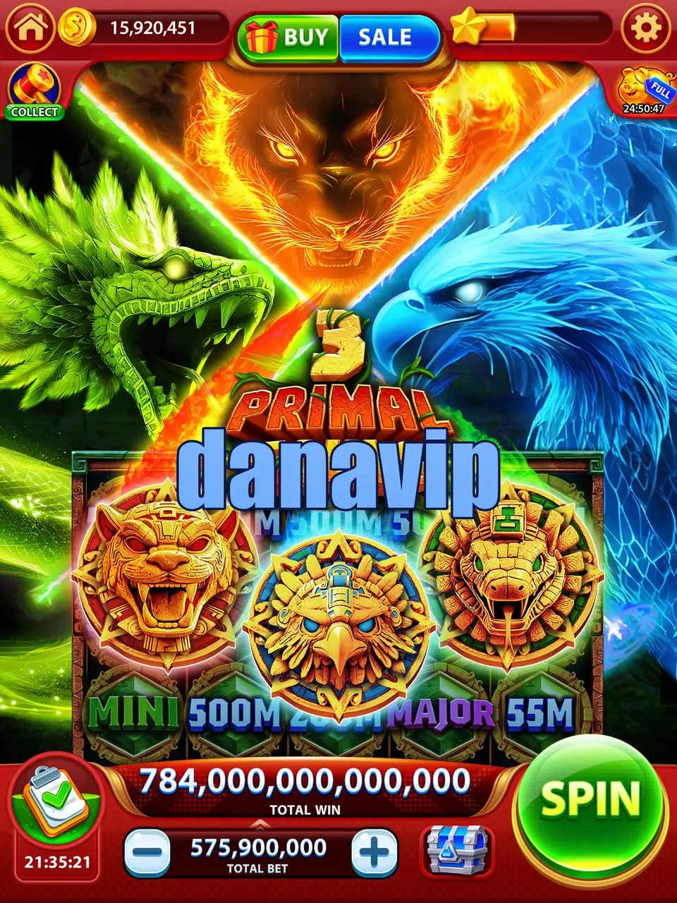 danavip Tangkapan Layar - APK Resmi
